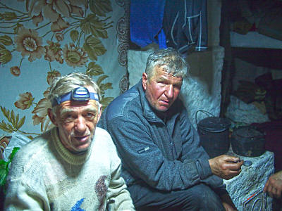 Турклуб Мотало-ходи - Анатолий Обычев и Николай Зверев. Фото Дмитрия Протасова