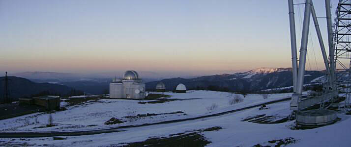 Малые телескопы Специальной астрофизической обсерватории