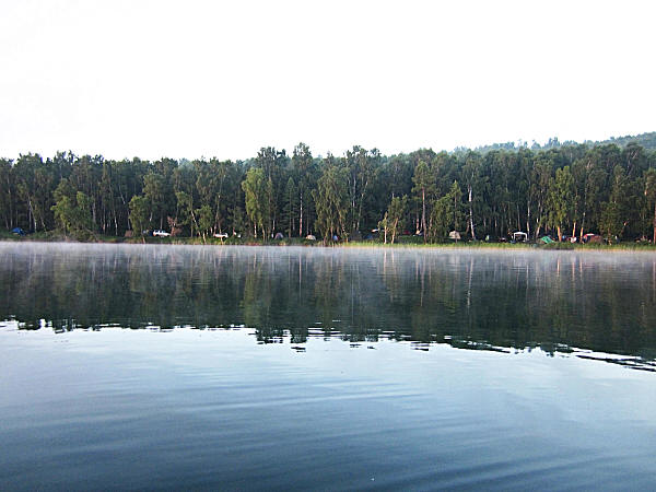 Кэмпинги на озере Парное