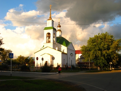 церковь в Абатском