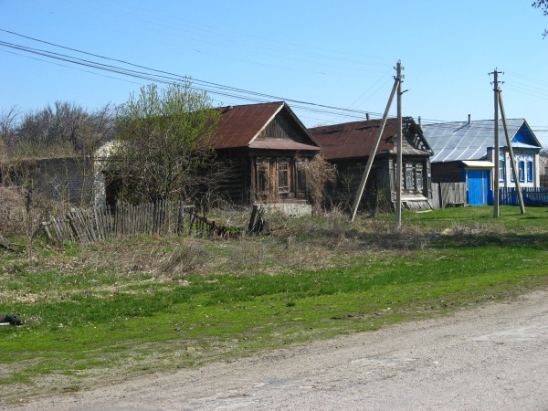 Старые дома в Русской Бектяшке