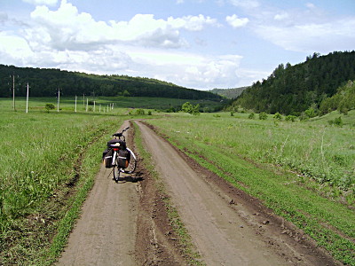 Самарская Лука - на дороге из Жигулёвска в Бахилово через радиозавод