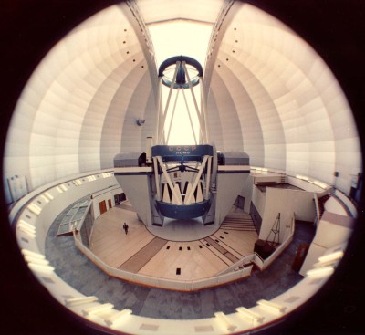 Большой азимутальный телескоп (БТА) Специальной астрофизической обсерватории